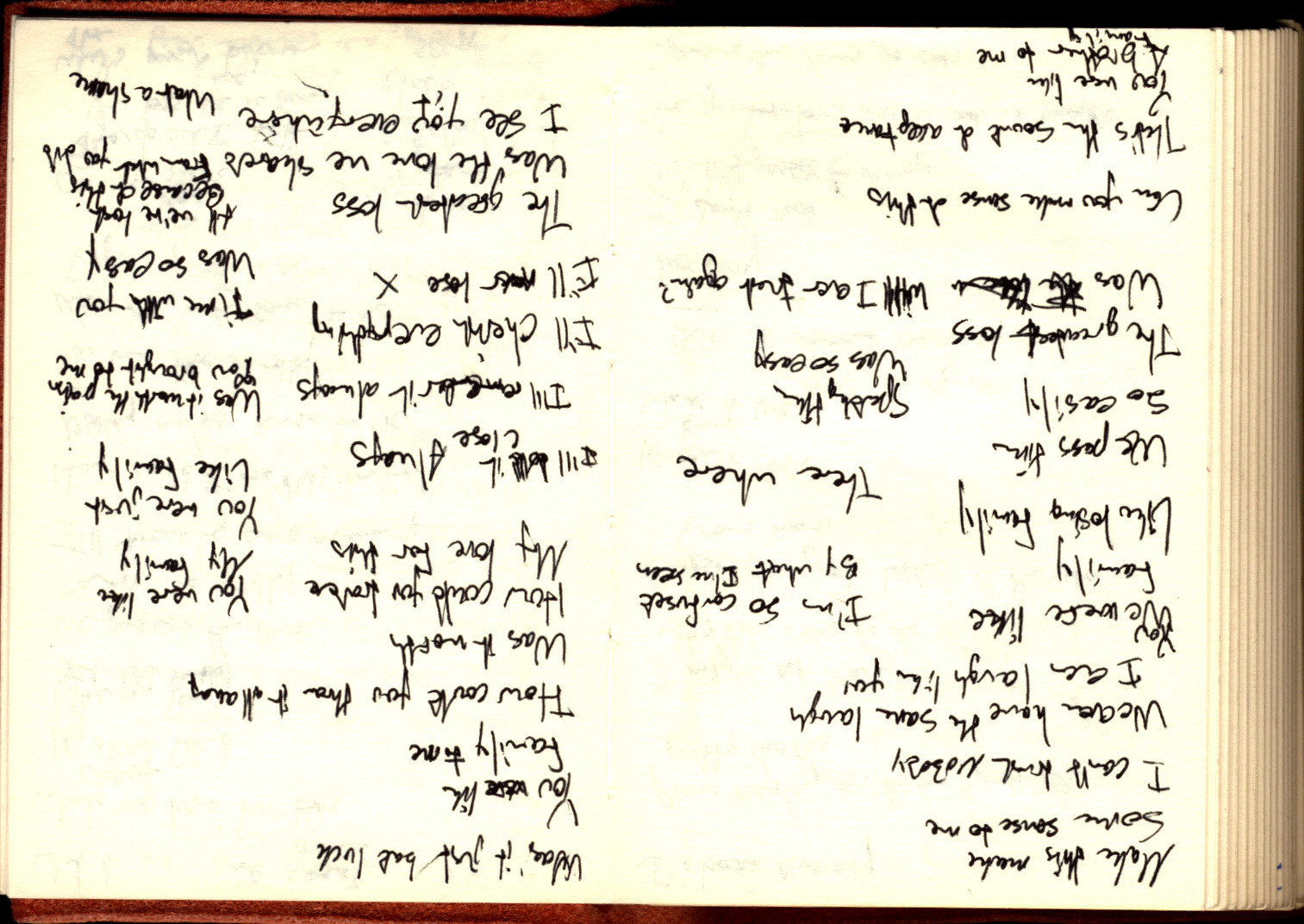 Can't Run Forever Lyrics Sheet 4